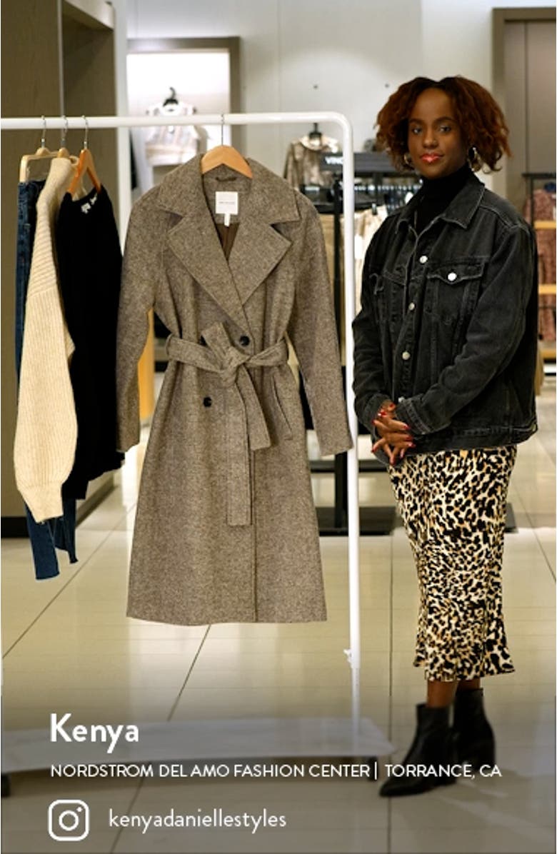 Oversize Double Breasted Coat, sales video thumbnail