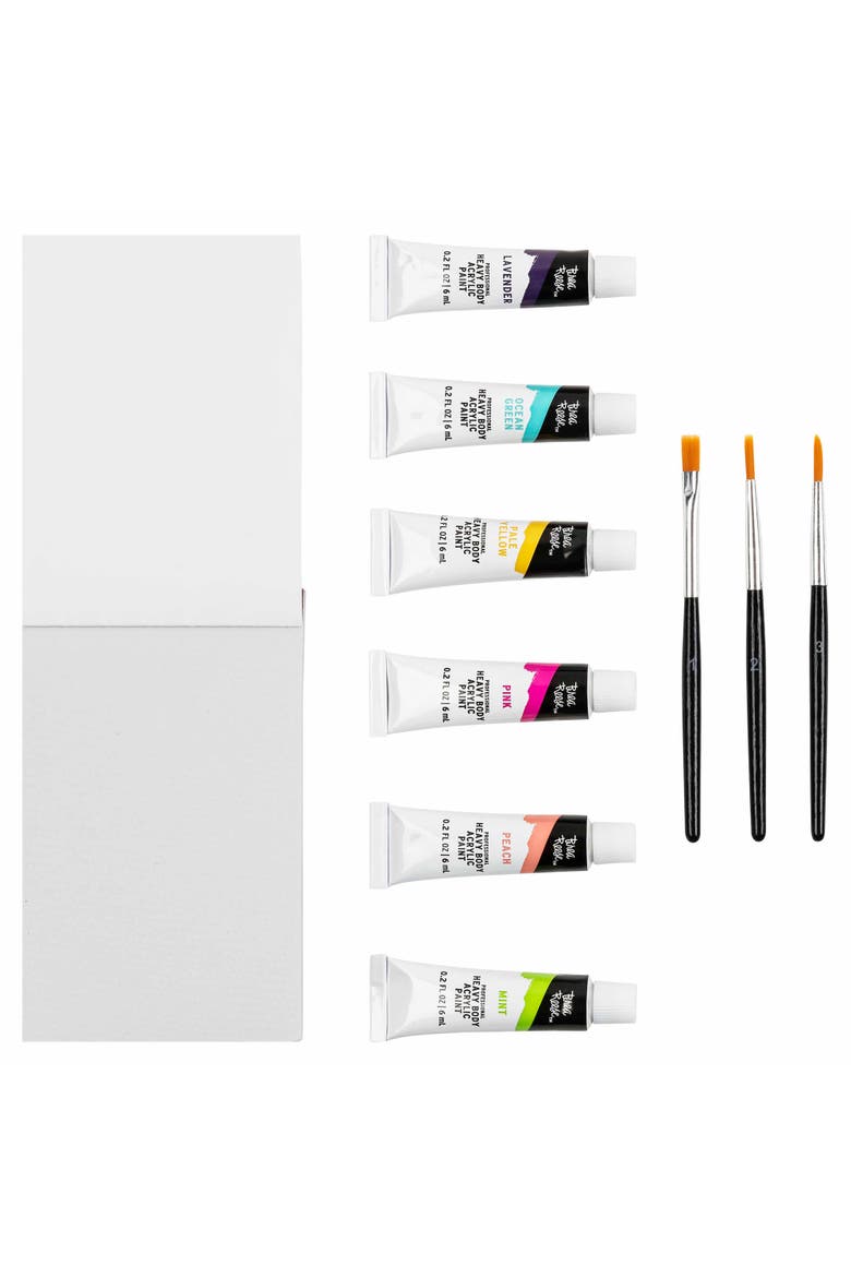 Acrylic Paint Kit Pastel 10Pc Set, Alternate, color, Multicolored