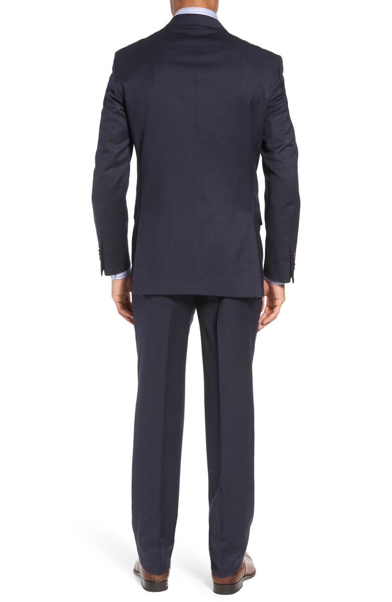 Peter Millar Classic Fit Check Wool Suit, Alternate, color, 