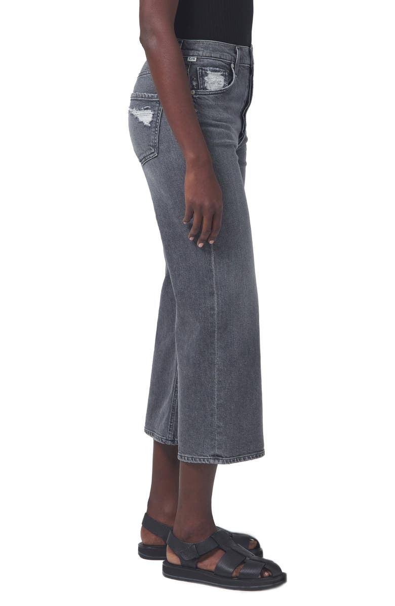 Citizens of Humanity Sacha High Waist Crop Wide Leg Jeans, Alternate, color, 