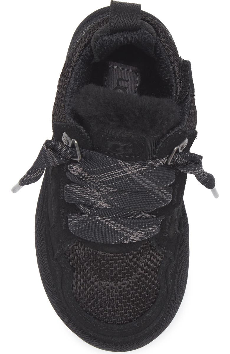 UGG<sup>®</sup> Kids' Lo Lowmel Sneaker, Alternate, color, Black