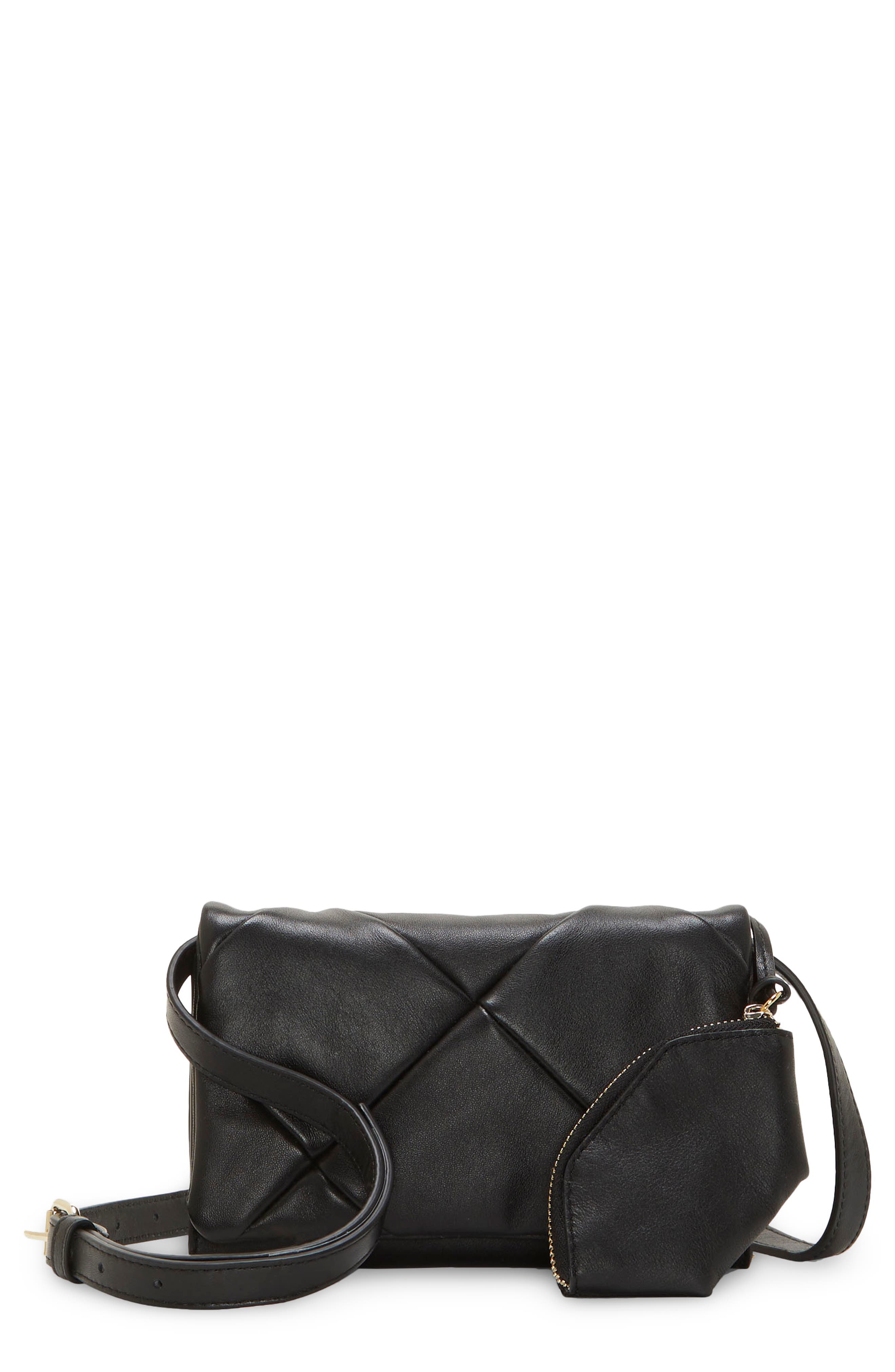 Vince Camuto Kaiza Leather Crossbody Bag, Main, color, 