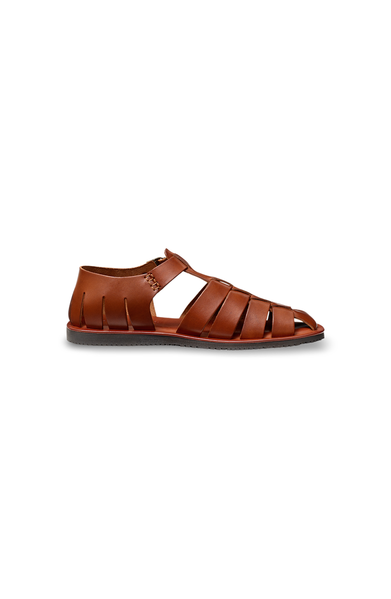 Paul Fredrick Roland Fisherman Sandal, Alternate, color, Chestnut