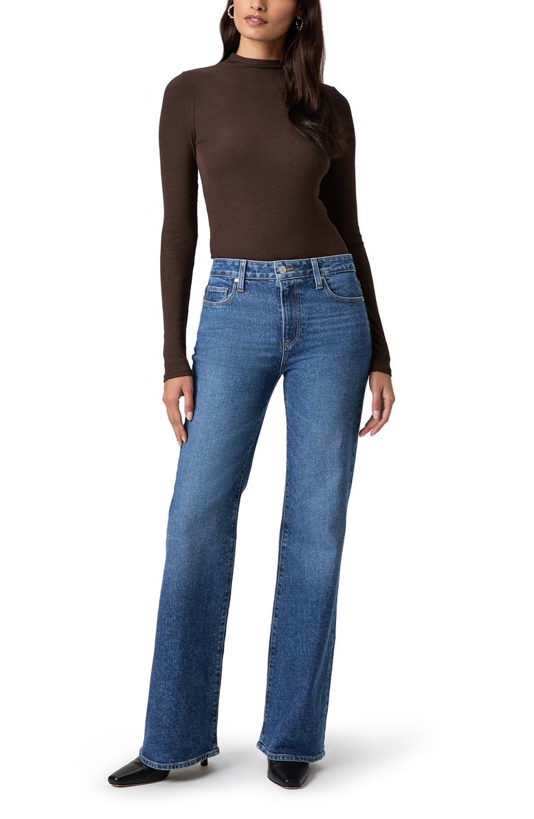 PAIGE Sofia Flare Leg Jeans, Alternate, color, Carver