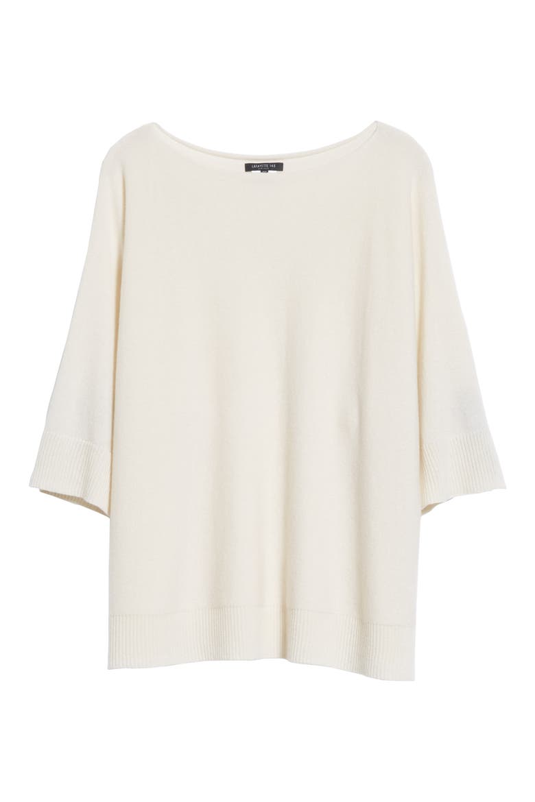 Cashmere Dolman Sleeve Sweater, Alternate, color, CLOUD