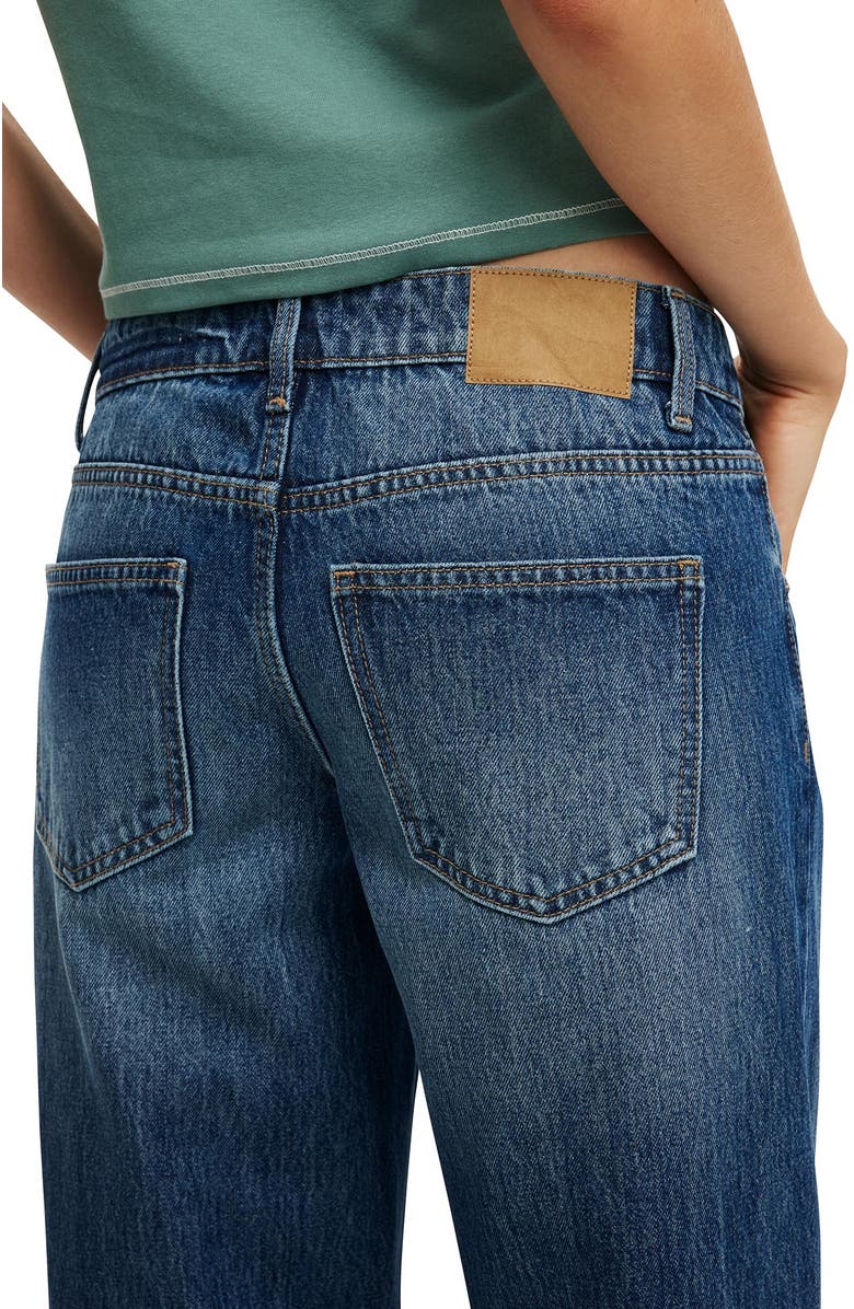 Cotton On Women's Low Rise Straight Jean, Alternate, color, River Blue