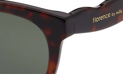 Florence By Mills 51mm Round Sunglasses In Brown