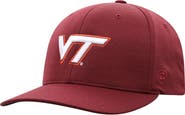 TOP OF THE WORLD Men's Top of the World Maroon Virginia Tech Hokies Reflex Logo Flex Hat