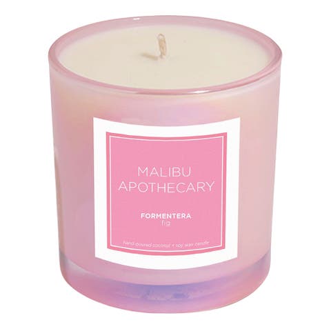 Iridescent Pink Candle