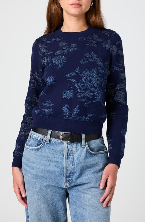 Rory Fleur Glitter Sweater