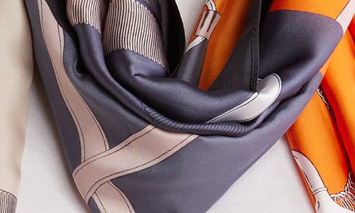 La Fiorentina Buckle Print Scarf