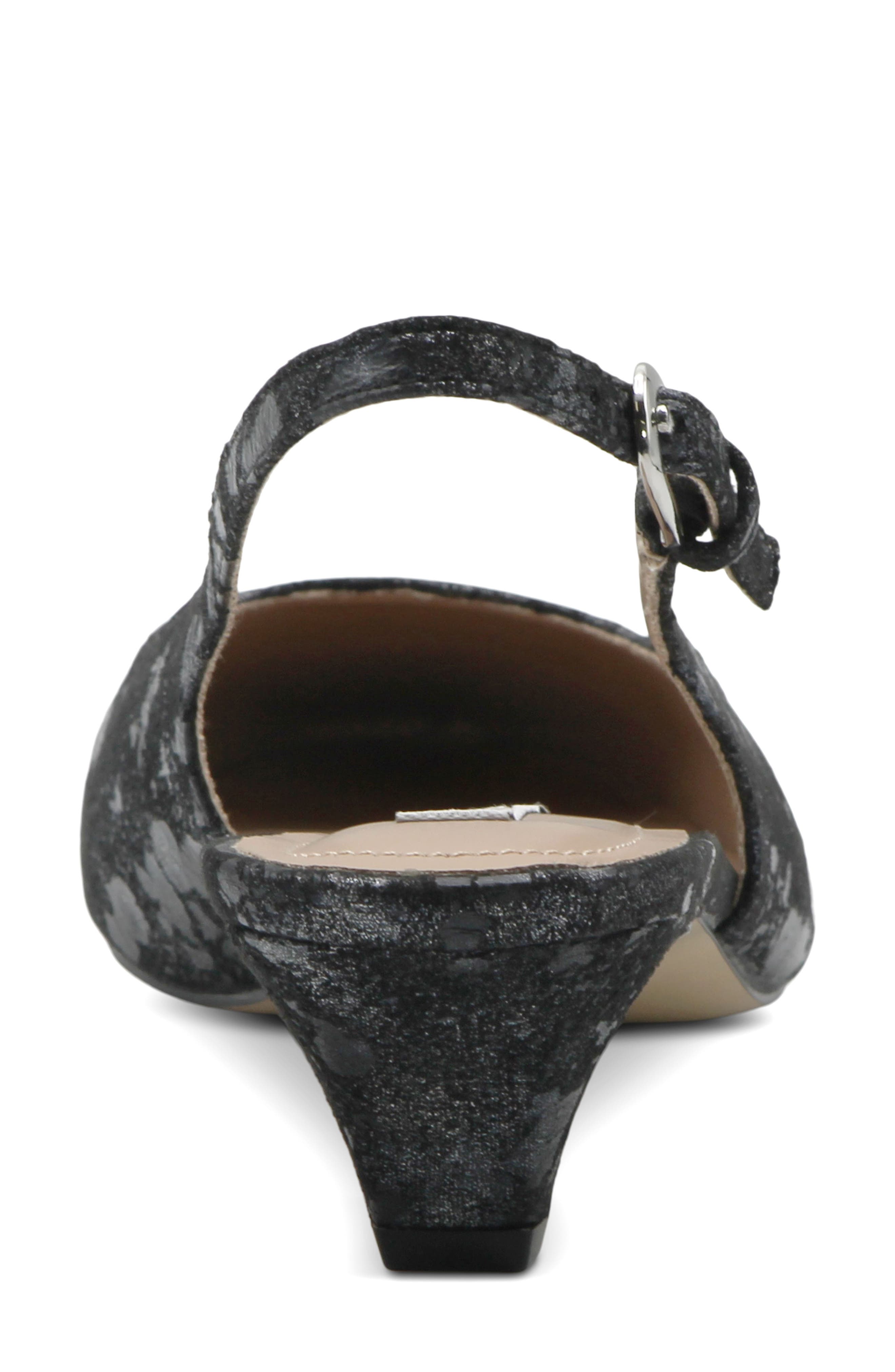 Ficken Slingback Pump, Alternate, color, BLACK-LEOPARD PRINT