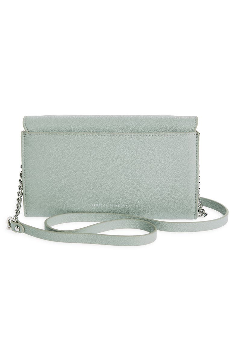 Rebecca Minkoff Gabby Crossbody Wallet, Alternate, color, Dove