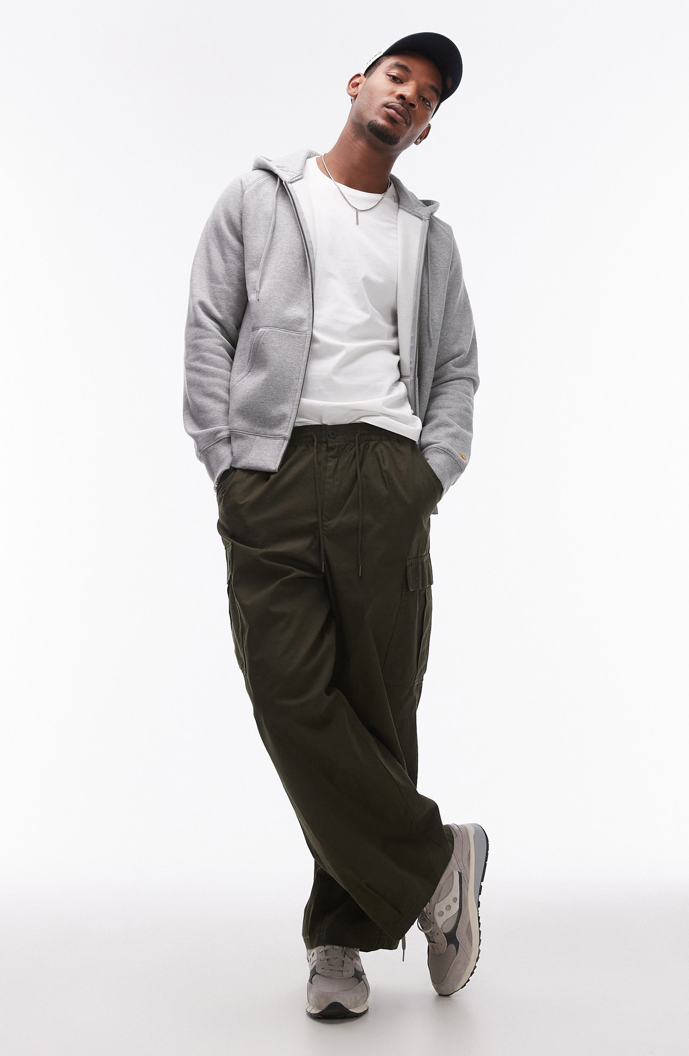 Topman Wide Leg Cargo Pants | Nordstrom