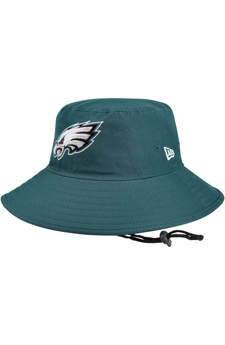 New Era Men's New Era Midnight Green Philadelphia Eagles Main Bucket Hat, Alternate, color, 