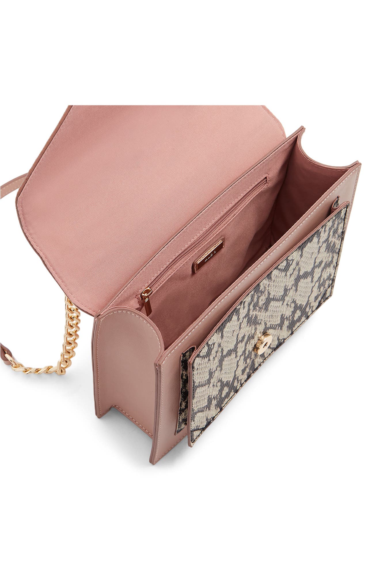 ALDO Yukiya Faux Leather Crossbody Bag, Alternate, color, 