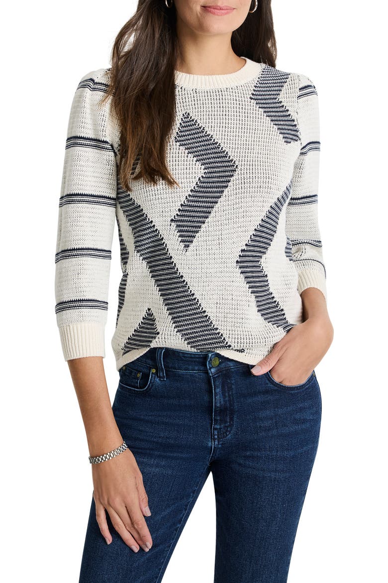 This & That Sweater, Main, color, WHITE MULTI