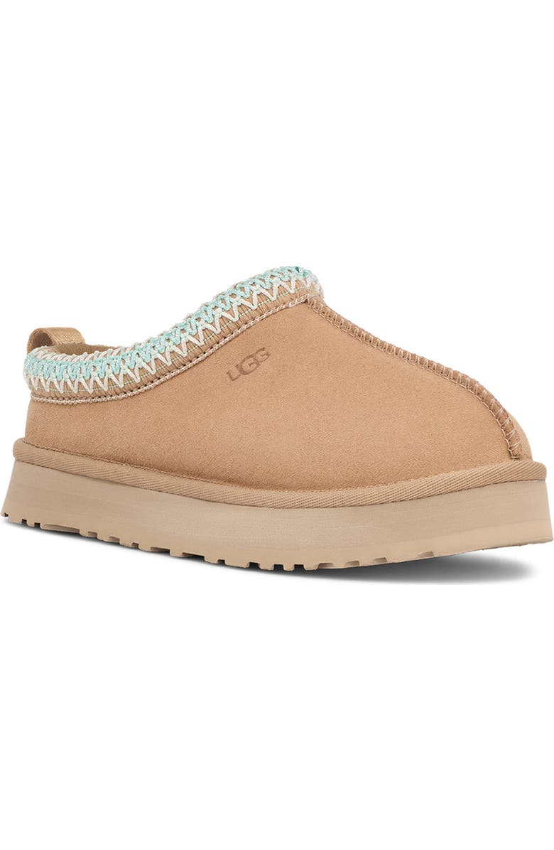 UGG<sup>®</sup> Kids' Tazz Slipper, Main, color, Sand