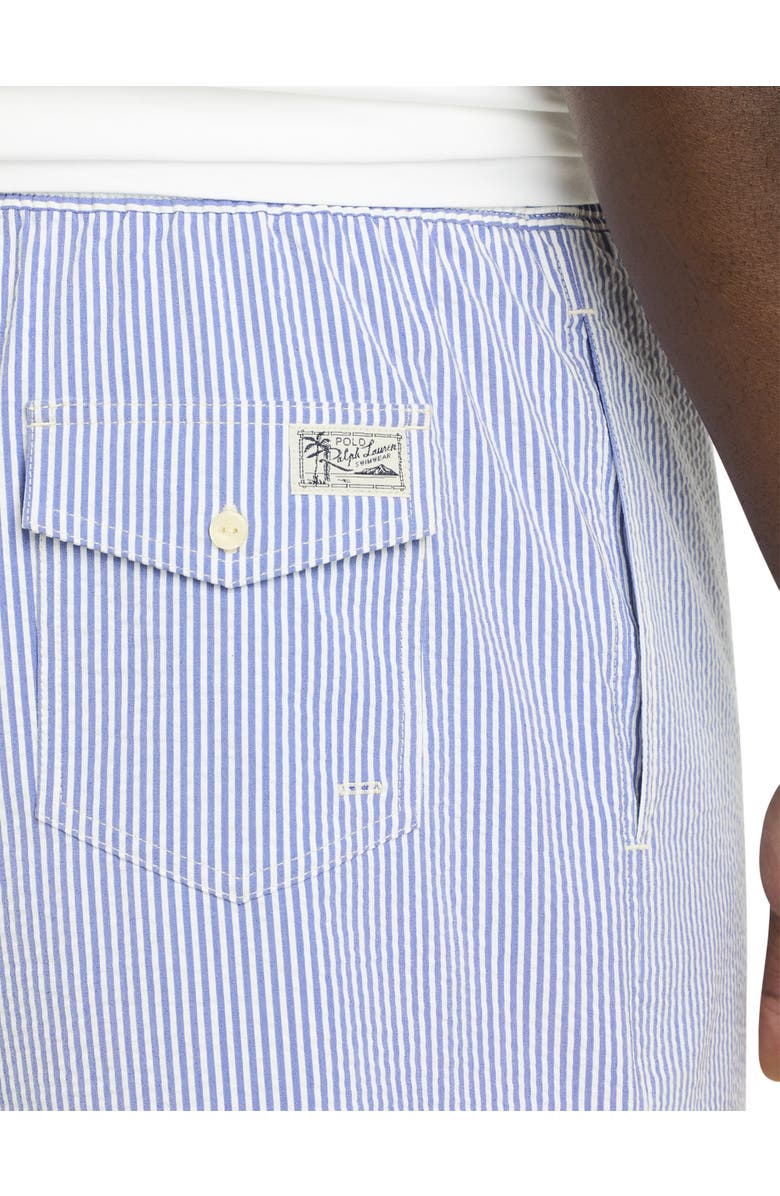 Polo Ralph Lauren Big & Tall Traveler Classic Stretch Swim Trunks, Alternate, color, 