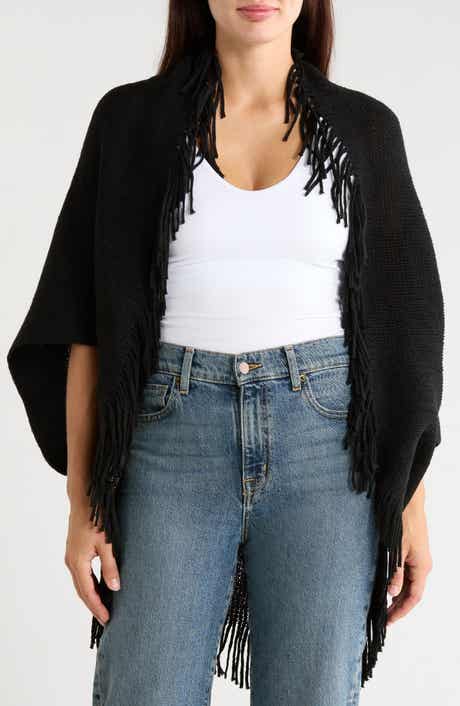 Fringe Swim Cover-Up Topper