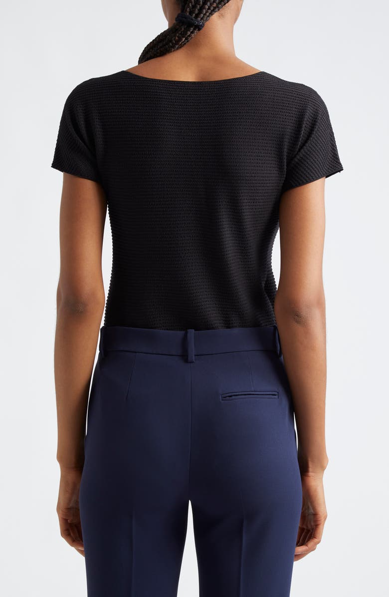 Emporio Armani Ottoman Rib Top, Alternate, color,