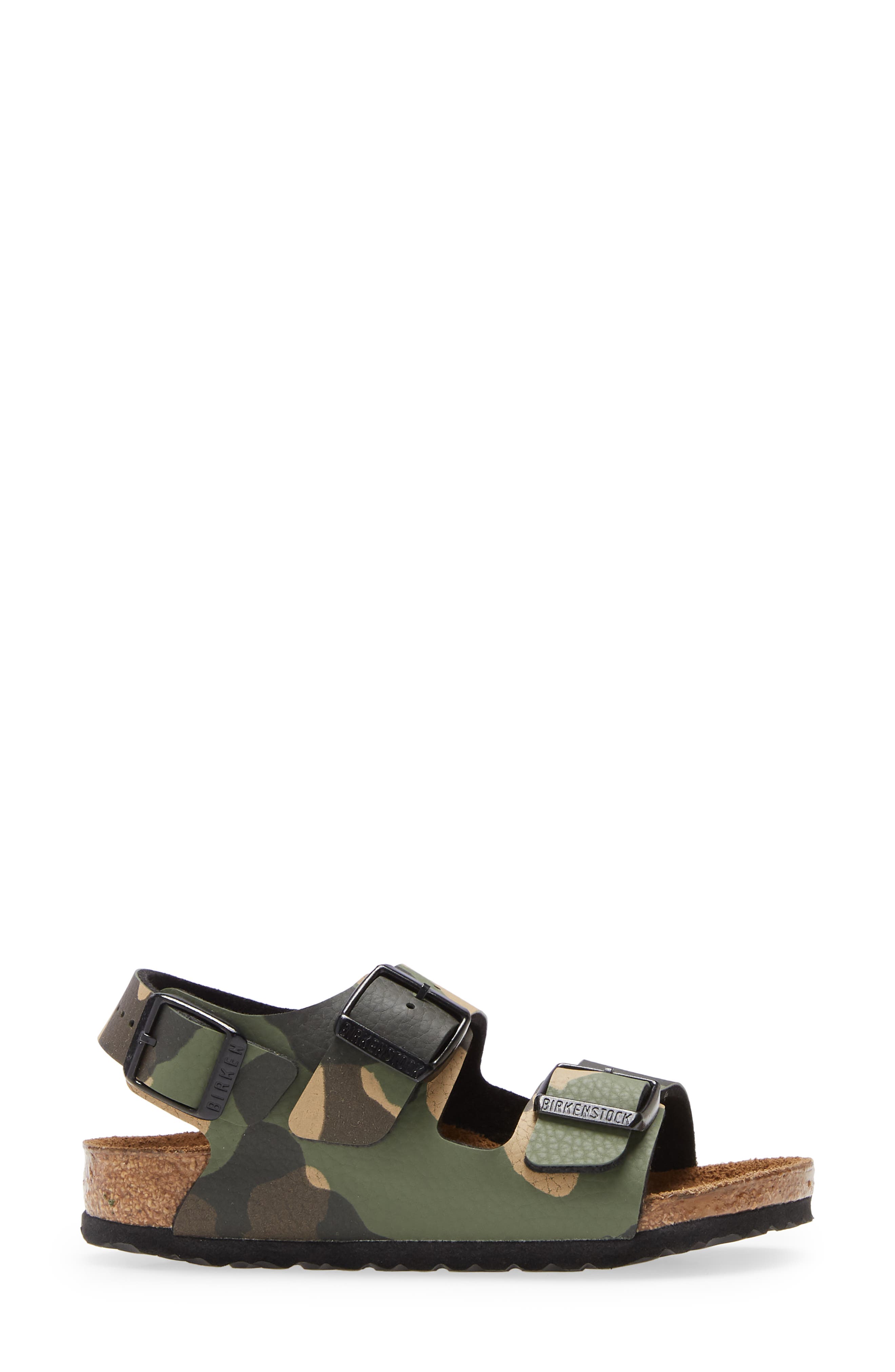 Birkenstock Milano Sandal, Alternate, color, Green
