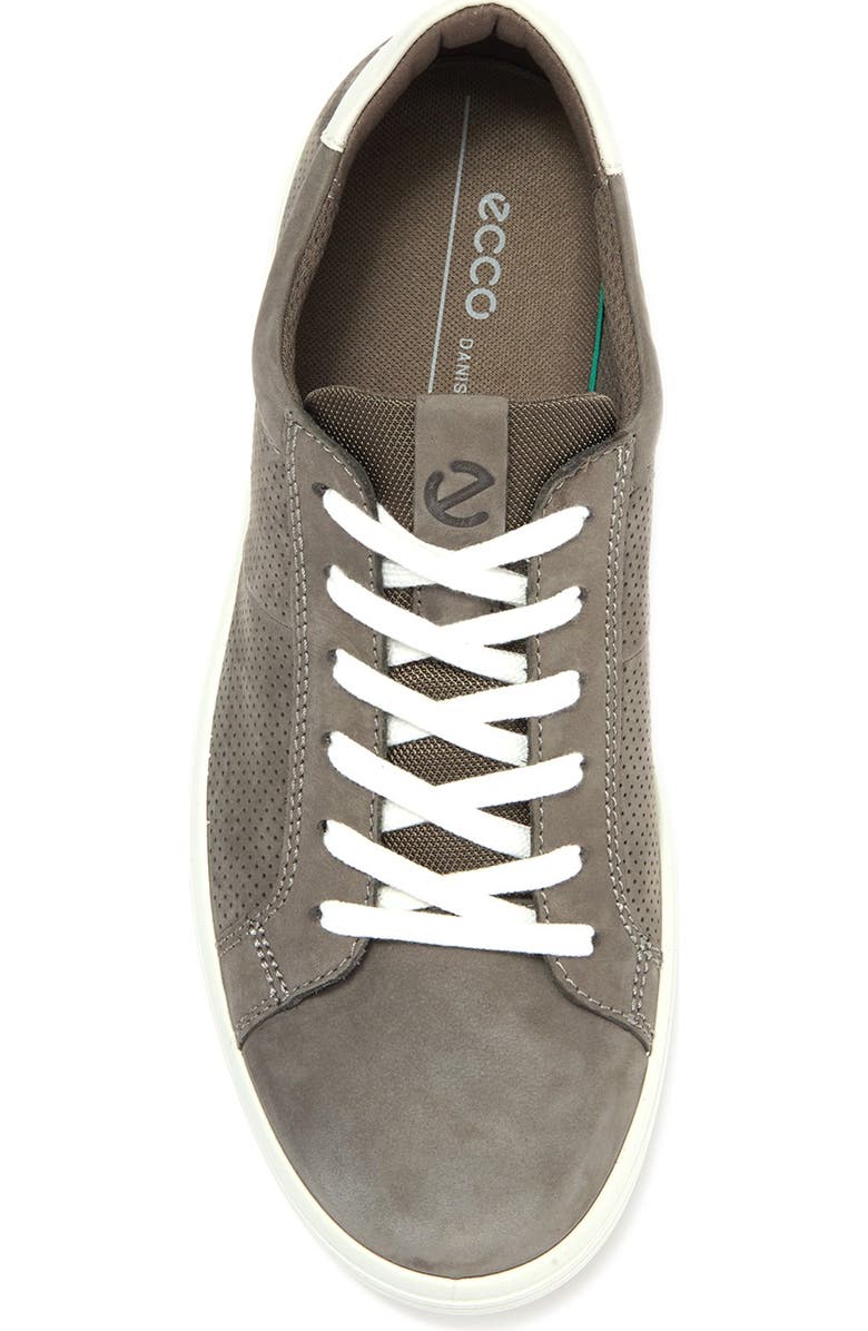 ECCO Soft Classic Summer Suede Sneaker, Alternate, color,