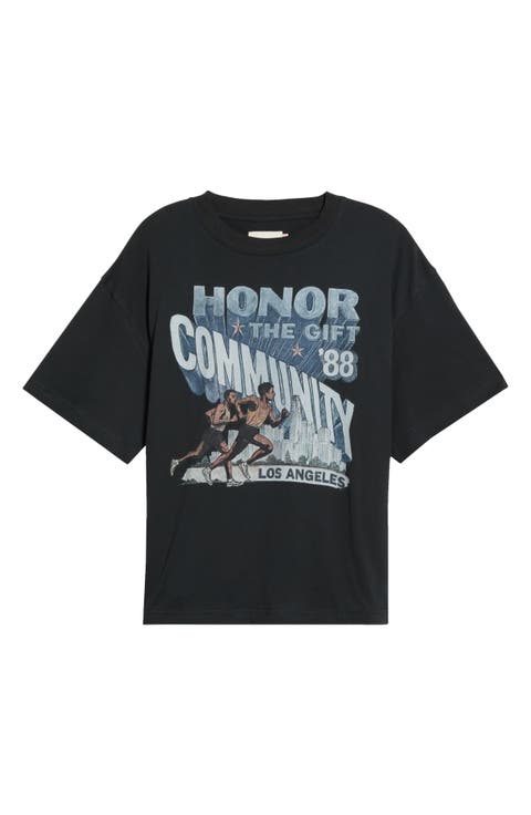 Community Cotton Graphic T-Shirt