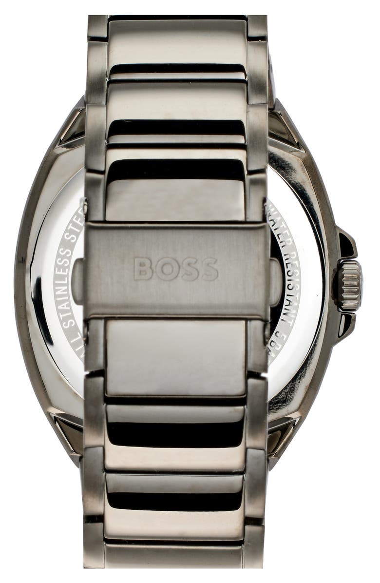 BOSS Walker Bracelet Watch, 41mm, Alternate, color, Gray