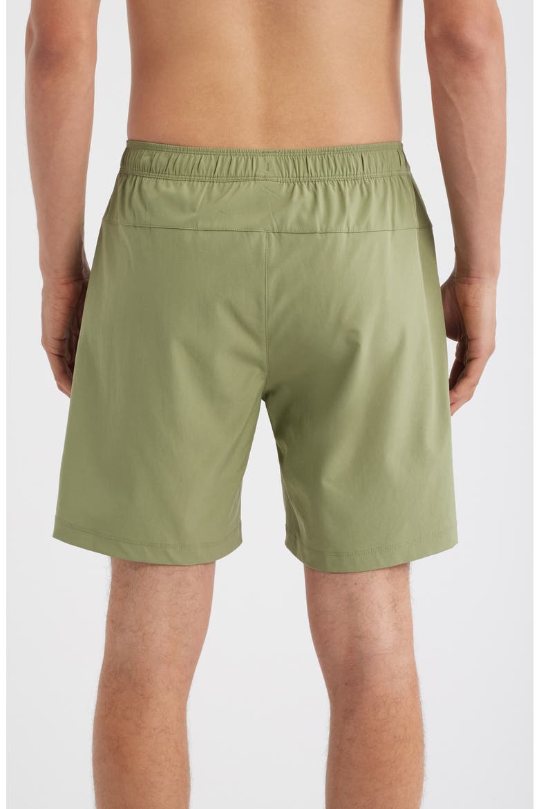 R&R 7.5-Inch Swim Trunks, Alternate, color, GREEN SAGE