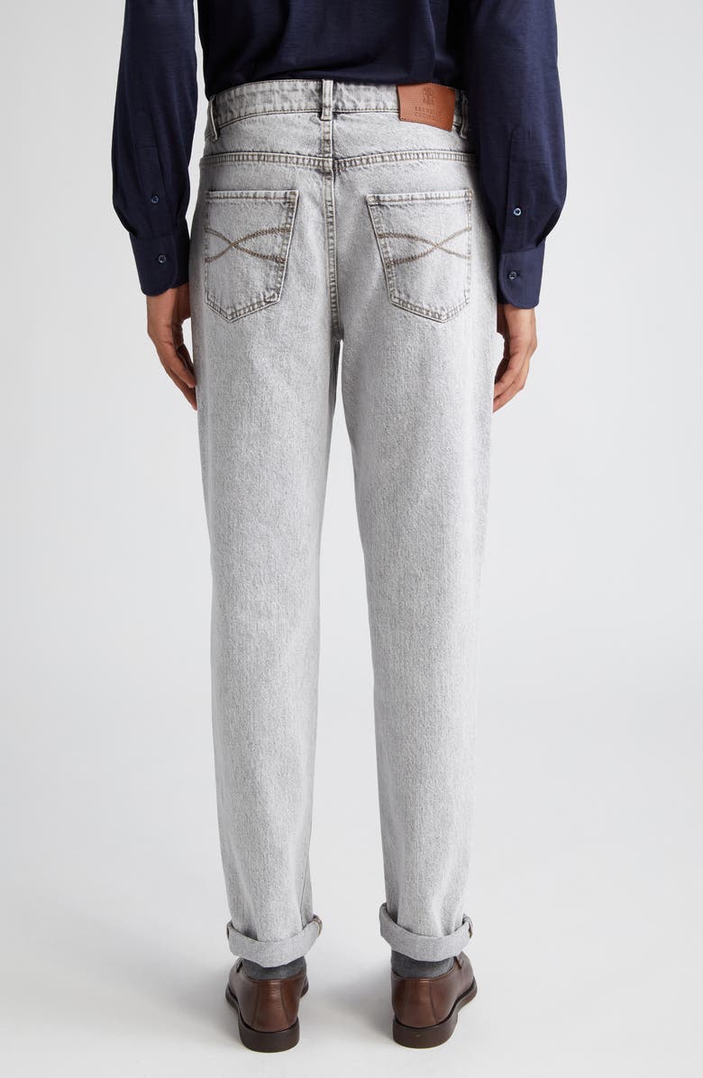 Brunello Cucinelli Acid Wash Jeans, Alternate, color, 