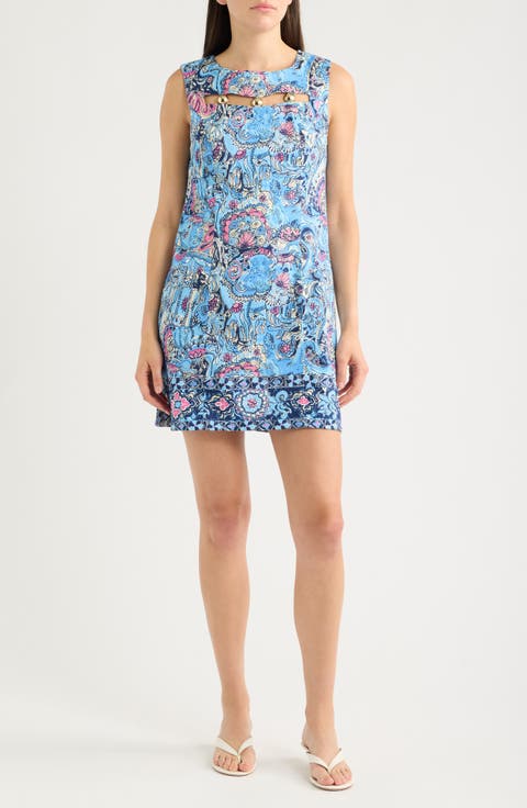 Paloma Paisley Floral Stretch Cotton Romper