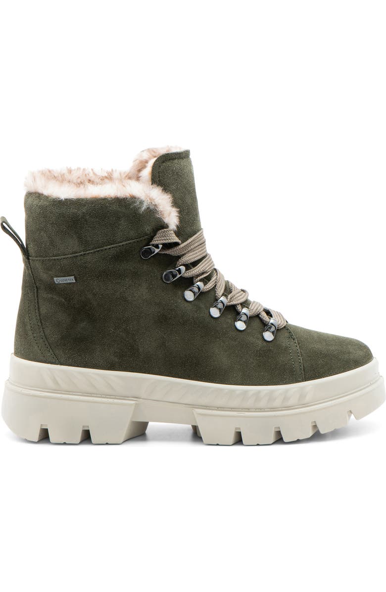 ara Montana Gore-Tex<sup>®</sup> Waterproof Faux Fur Lined Boot, Alternate, color, Forest Hydro-Suede