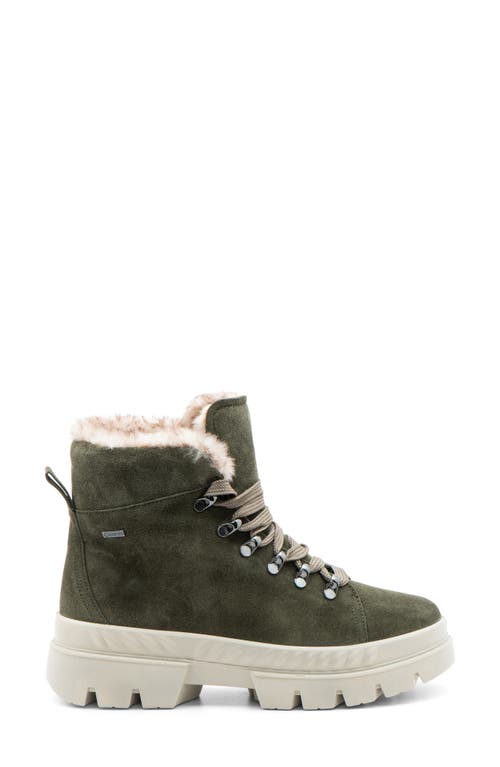 Ara Montana Gore-tex® Waterproof Faux Fur Lined Boot In Green