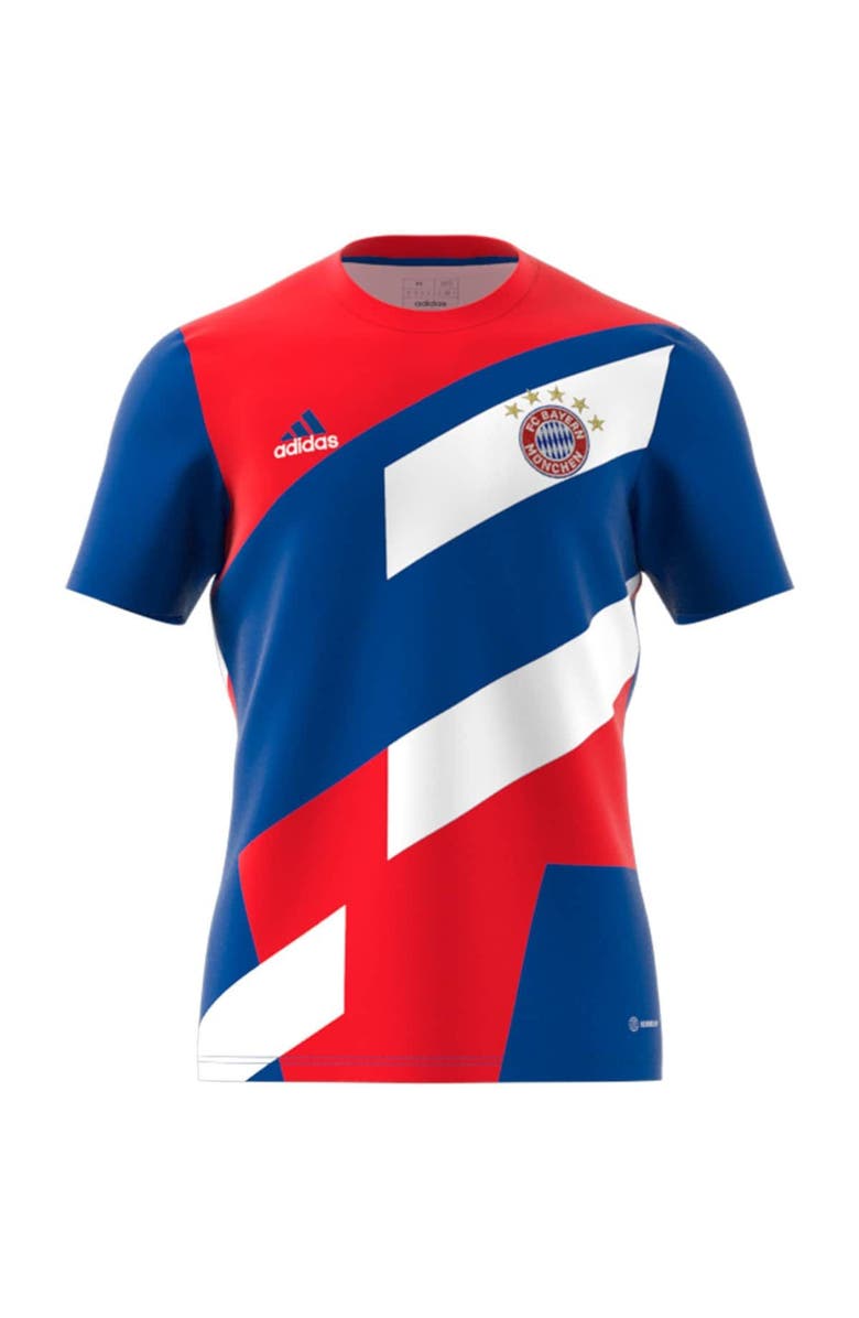 adidas Men's adidas Red Bayern Munich 2022/23 Pre-Match Top, Alternate, color, 