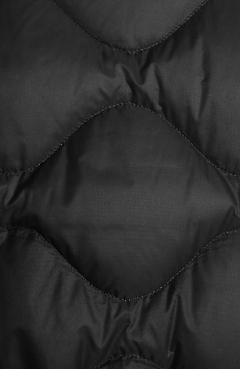 Moncler Quilted Down Shirt Jacket, Alternate, color, 