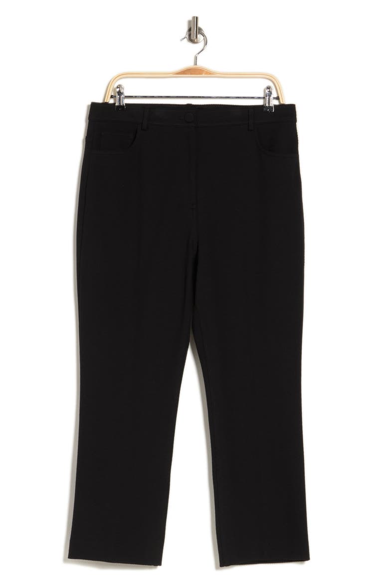 Stretch Straight Leg Jeans, Alternate, color, BLACK