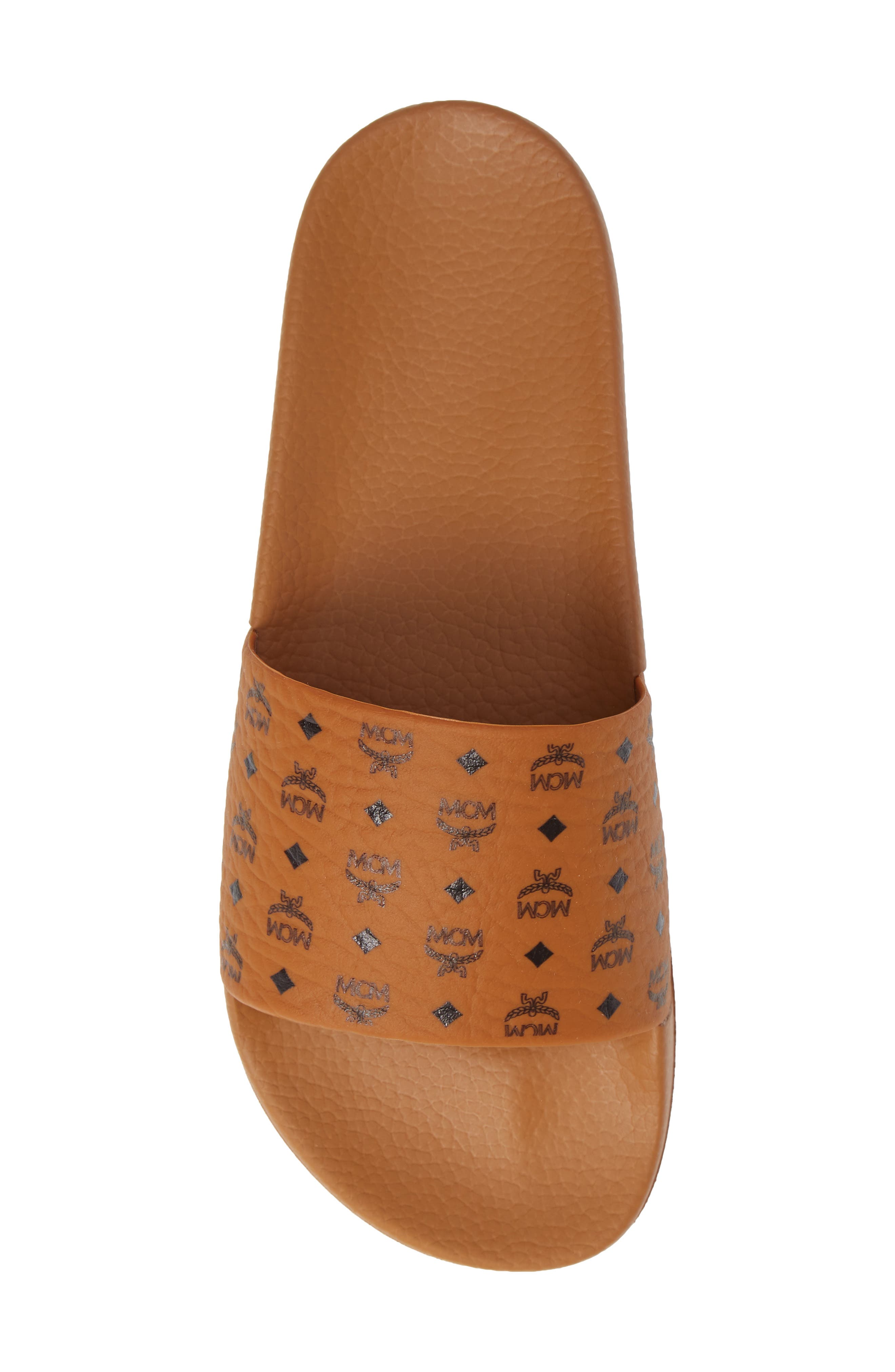MCM Visetos Slide Sandal, Alternate, color, 