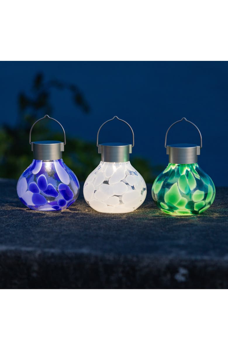 Allsop Home & Garden Solar Tea Lantern Multi-Colored 3-pack, Alternate, color, Multi-Colored