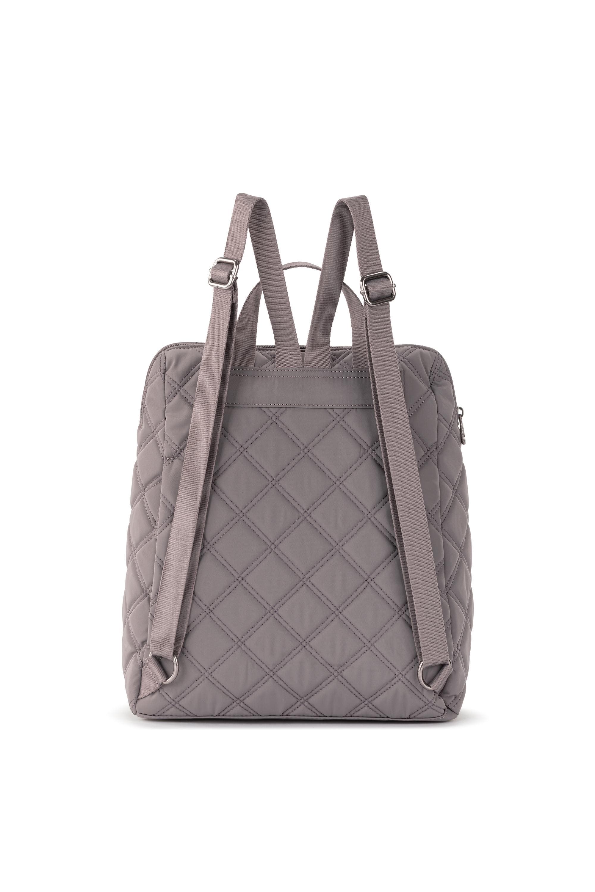 Sakroots Arlo Backpack - Quilted, Alternate, color, Mushroom Diamond Quilted