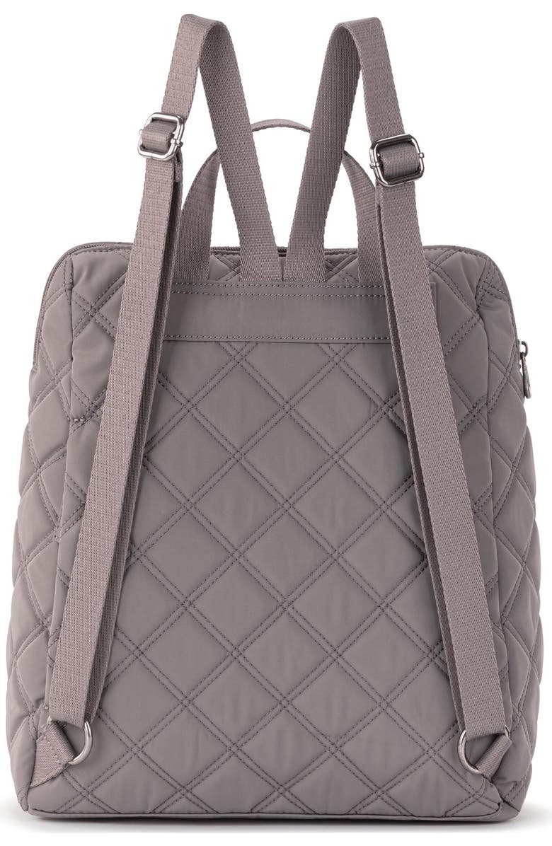 Sakroots Arlo Backpack - Quilted, Alternate, color, Mushroom Diamond Quilted