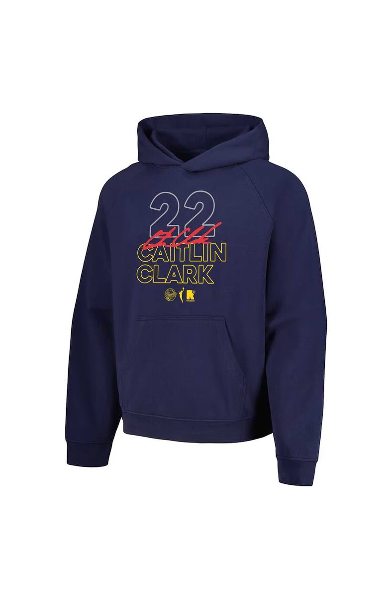round21 Unisex round21 Caitlin Clark Navy Indiana Fever Indiana Bound Pullover Hoodie, Alternate, color, Navy