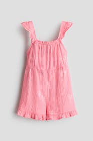 H&M Cotton Muslin Jumpsuit