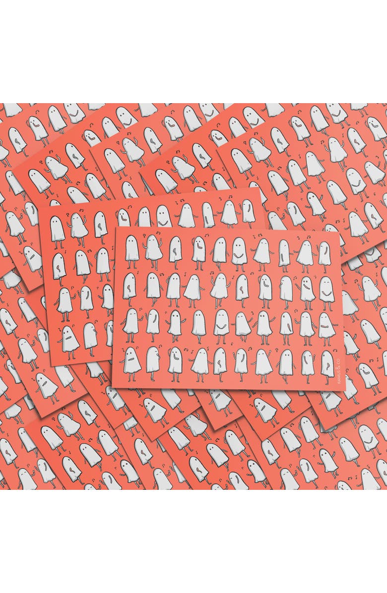 Ramus & Co Halloween Postcard 20-Pack "Ghost Rhythm", Alternate, color, Multi-Pack