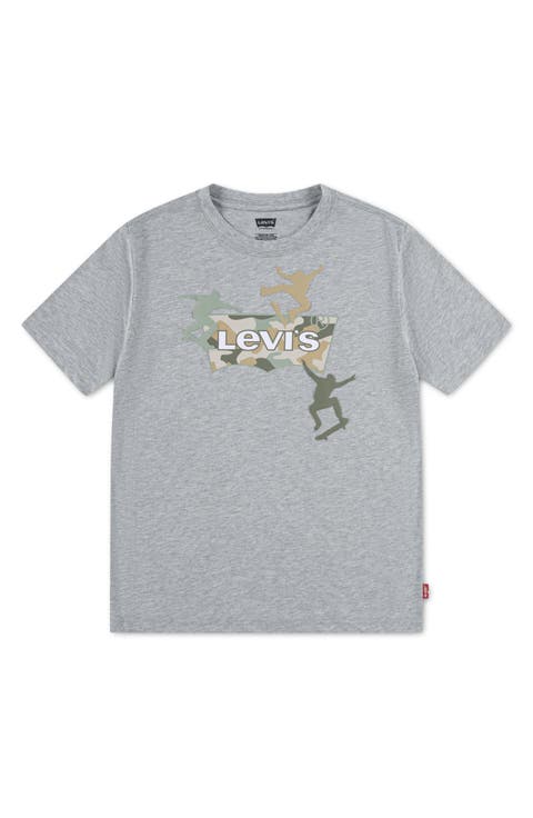Kids' Skate Camo Batwing T-Shirt