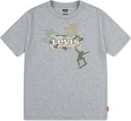 Levi's Kids' Skate Camo Batwing T-Shirt
