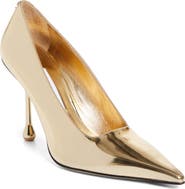 Jimmy Choo Ixia Metallic Pointed Toe Pump