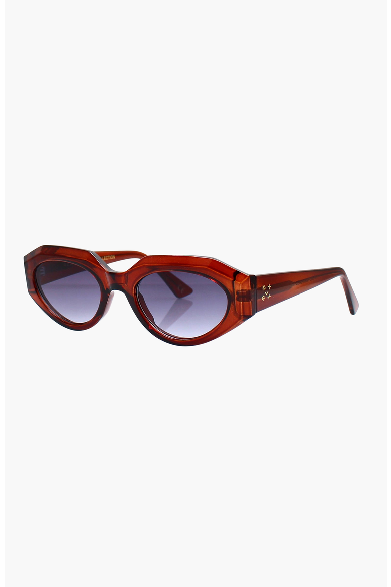 Luxe I Sunglasses, Alternate, color, Chocolate Smoke