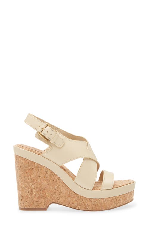 Vince Camuto Diliah Platform Wedge Sandal In Gold