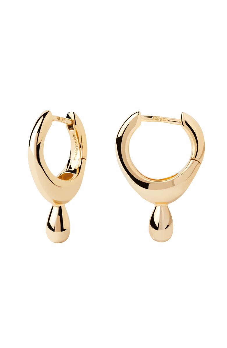 PDPAOLA Lava Hoops, Main, color, Gold